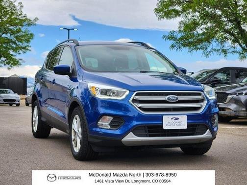 Lightning Blue Metallic 2017 Ford Escape SE