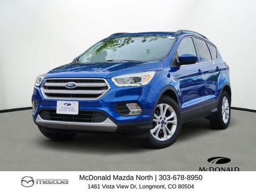Lightning Blue Metallic 2017 Ford Escape SE