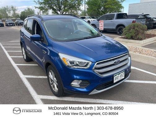 Lightning Blue Metallic 2017 Ford Escape SE
