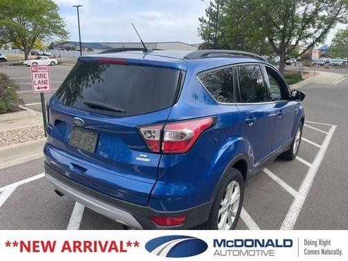 Lightning Blue 2017 Ford Escape SE