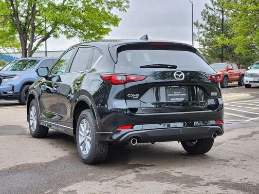Jet Black Mica 2025 Mazda CX-5 Preferred
