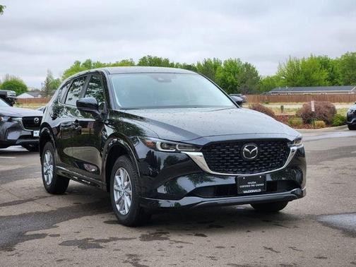 Jet Black Mica 2025 Mazda CX-5 Preferred