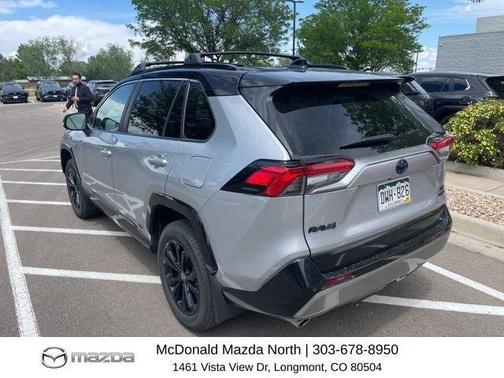 Midnight Black Metallic 2023 Toyota RAV4 Hybrid XSE