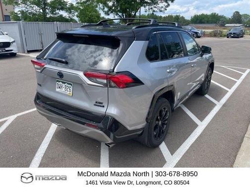 Midnight Black Metallic 2023 Toyota RAV4 Hybrid XSE