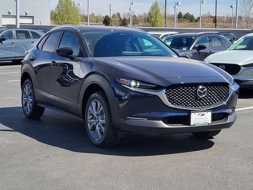 Deep Crystal Blue Mica 2026 Mazda CX-30 Premium Package