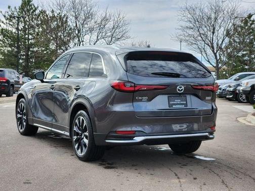 Machine Gray Metallic 2024 Mazda CX-90 PHEV Premium Plus