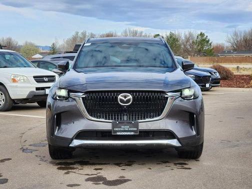 Machine Gray Metallic 2024 Mazda CX-90 PHEV Premium Plus