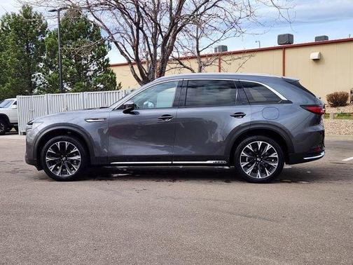 Machine Gray Metallic 2024 Mazda CX-90 PHEV Premium Plus