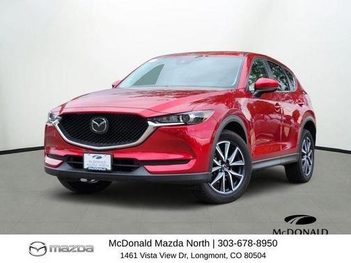 Soul Red Crystal Metallic 2018 Mazda CX-5 Touring