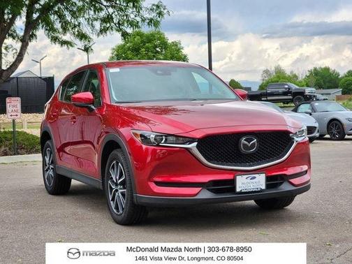 Soul Red Crystal Metallic 2018 Mazda CX-5 Touring