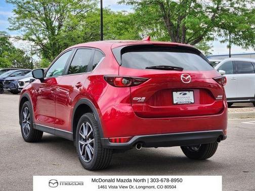 Soul Red Crystal Metallic 2018 Mazda CX-5 Touring