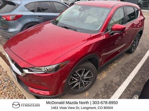 Soul Red Crystal Metallic 2018 Mazda CX-5 Touring