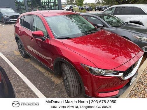 Soul Red Crystal Metallic 2018 Mazda CX-5 Touring