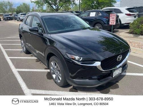 Jet Black Mica 2023 Mazda CX-30 2.5 S Preferred Package