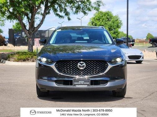 Jet Black Mica 2023 Mazda CX-30 2.5 S Preferred Package