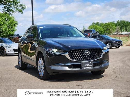 Jet Black Mica 2023 Mazda CX-30 2.5 S Preferred Package