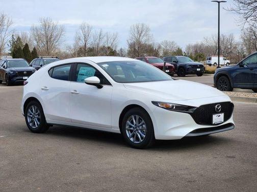 Snowflake White Pearl 2026 Mazda Mazda3 2.5 S