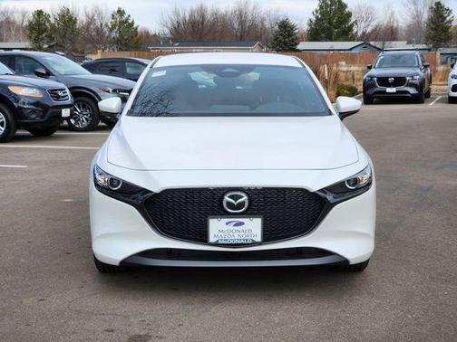 Snowflake White Pearl 2026 Mazda Mazda3 2.5 S