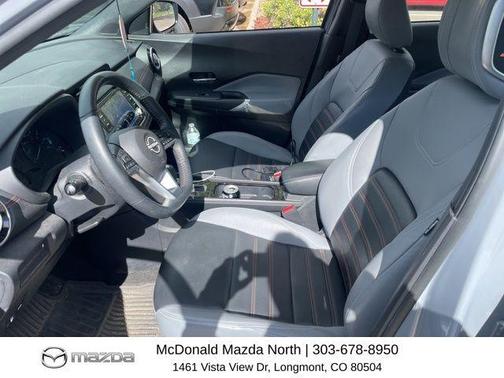 2 Tone Gray / Black 2023 Nissan Kicks SR