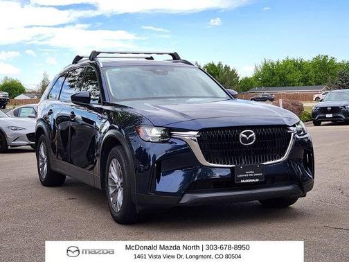 Deep Crystal Blue Mica 2024 Mazda CX-90 PHEV Preferred