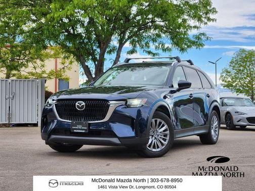 Deep Crystal Blue Mica 2024 Mazda CX-90 PHEV Preferred