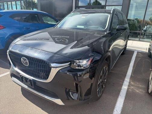 Jet Black Mica 2024 Mazda CX-90 PHEV Premium