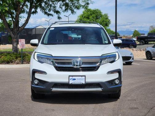 Platinum White Pearl 2021 Honda Pilot Elite