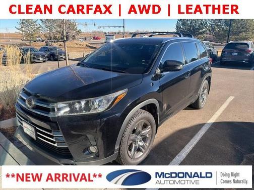 2018 Toyota Highlander Limited Platinum
