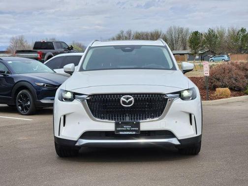 Rhodium White Metallic 2024 Mazda CX-90 PHEV Premium