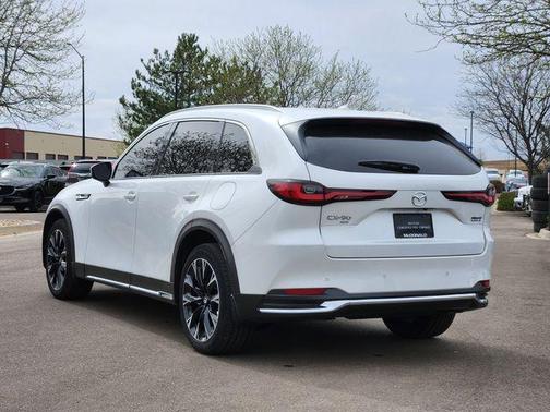 Rhodium White Metallic 2024 Mazda CX-90 PHEV Premium