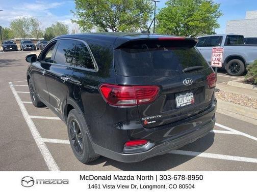 Ebony Black 2020 Kia Sorento LX