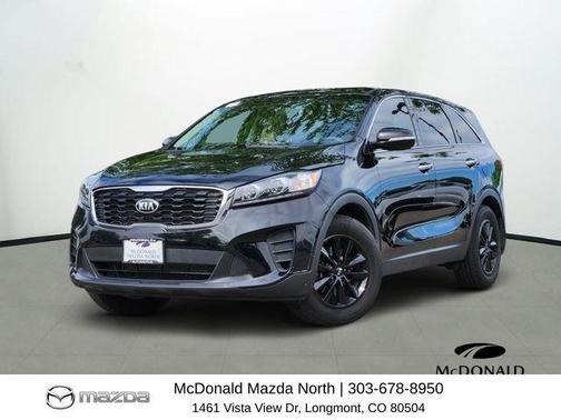 Ebony Black 2020 Kia Sorento LX