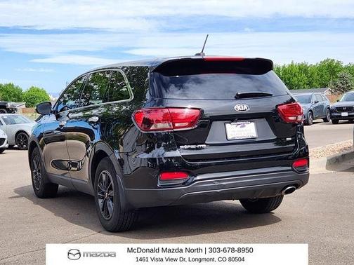 Ebony Black 2020 Kia Sorento LX