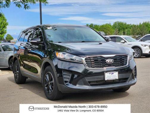 Ebony Black 2020 Kia Sorento LX