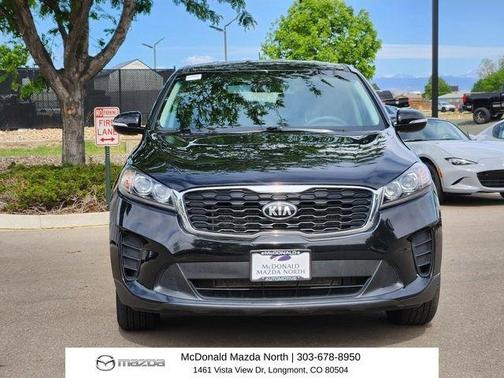 Ebony Black 2020 Kia Sorento LX