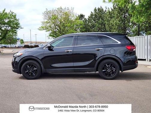 Ebony Black 2020 Kia Sorento LX