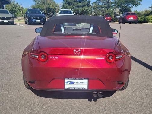 Soul Red Crystal Metallic 2026 Mazda MX-5 Miata Sport