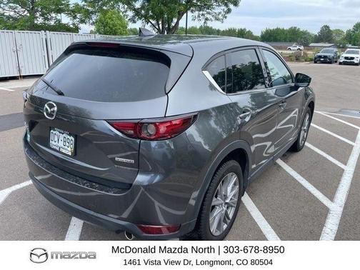 Machine Gray Metallic 2020 Mazda CX-5 Grand Touring