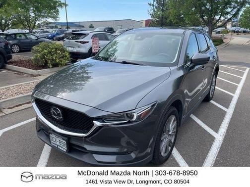 Machine Gray Metallic 2020 Mazda CX-5 Grand Touring