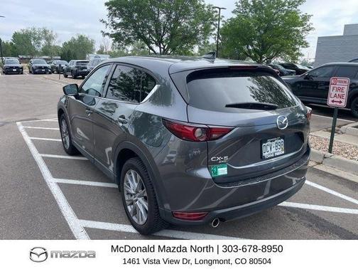 Machine Gray Metallic 2020 Mazda CX-5 Grand Touring