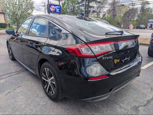 Black 2022 Honda Civic LX