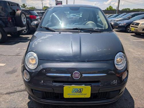 Gray 2015 FIAT 500 Pop