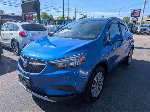 Blue 2017 Buick Encore Preferred