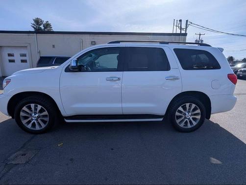 White 2017 Toyota Sequoia Limited