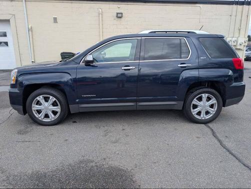 Blue 2017 GMC Terrain SLT