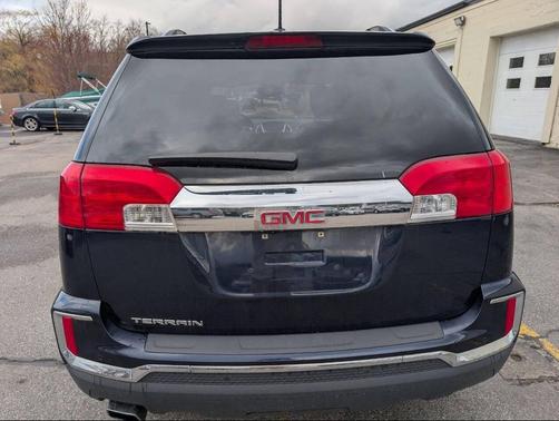 Blue 2017 GMC Terrain SLT