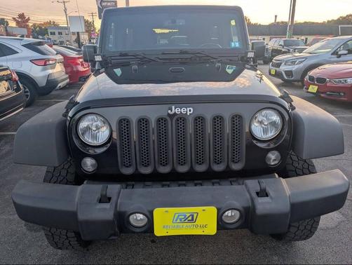 Black 2016 Jeep Wrangler Unlimited Sport
