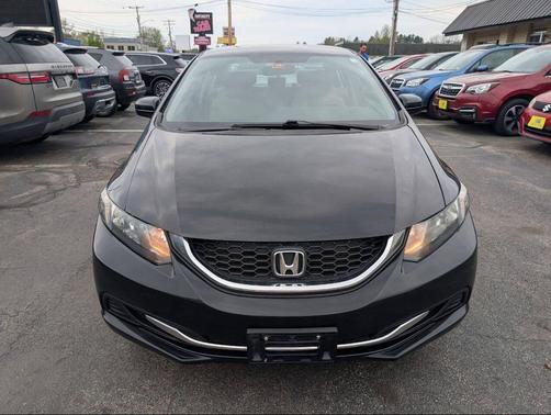 Black 2014 Honda Civic LX