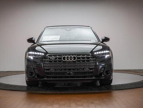 Mythos Black Metallic 2025 Audi A8 L 55