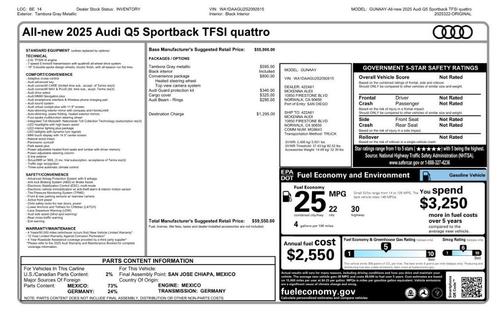 2025 Audi Q5 2.0T Premium